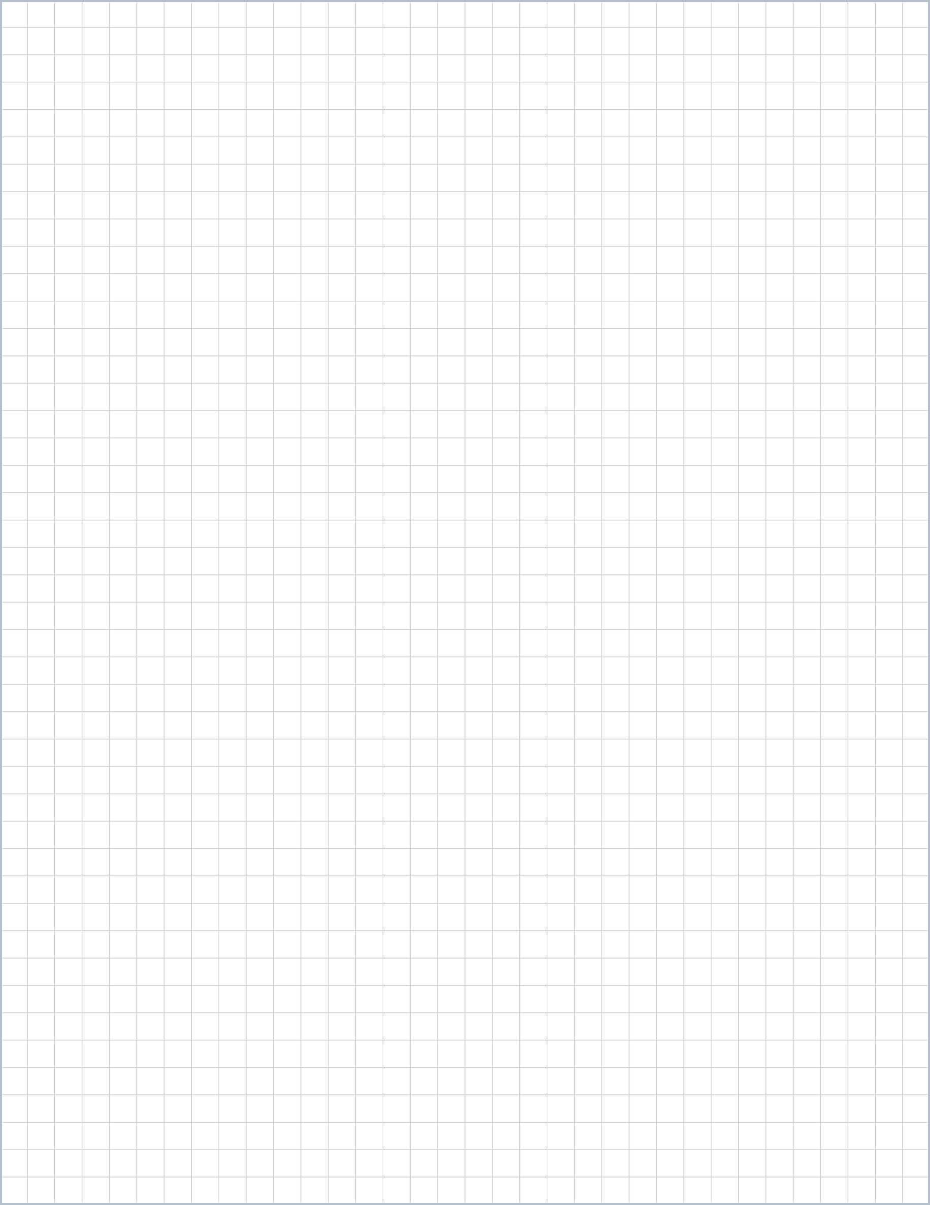 Graph ¼ inch printable paper, US Letter