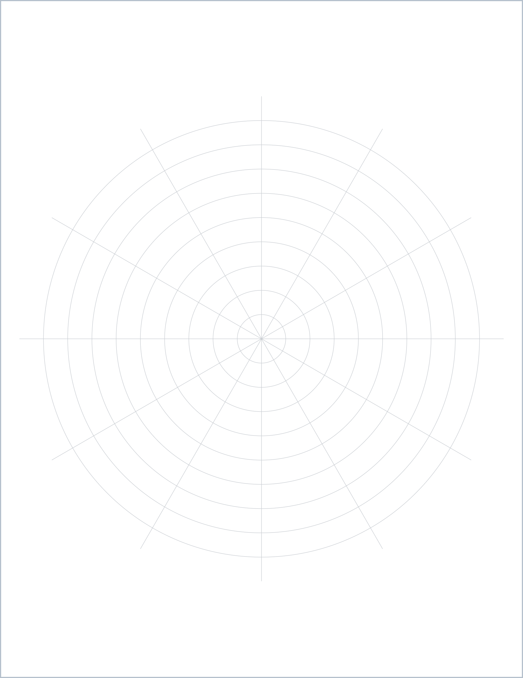 Polar printable paper, US Letter