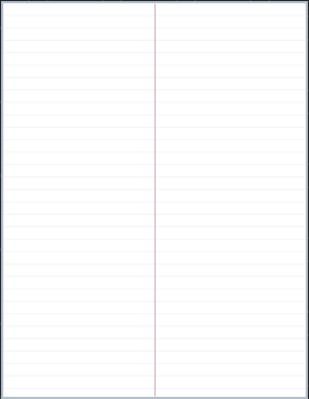 Steno / Gregg printable paper