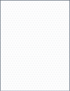 Isometric printable paper