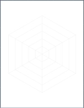 Radar / spider printable paper
